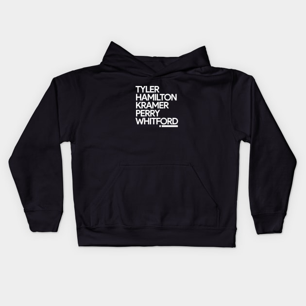 Famous Last Names - Band Edition Kids Hoodie by EverGreene
